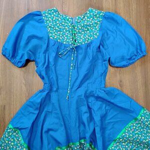 Vintage Partners Please Malco Modes Prairie Dress Square Dancing